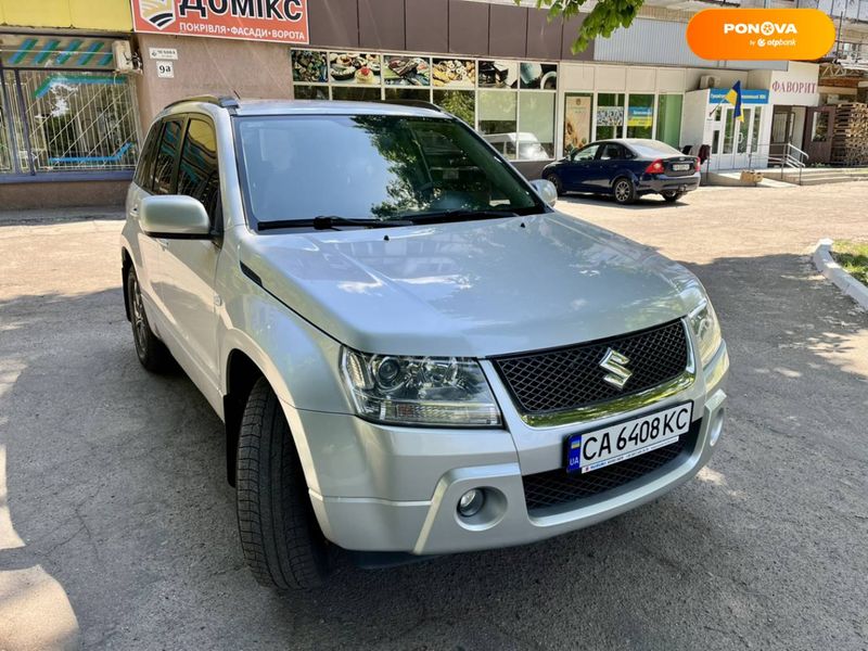 Suzuki Grand Vitara, 2007, Бензин, 2 л., 183 тис. км, Позашляховик / Кросовер, Сірий, Черкаси Cars-Pr-66735 фото