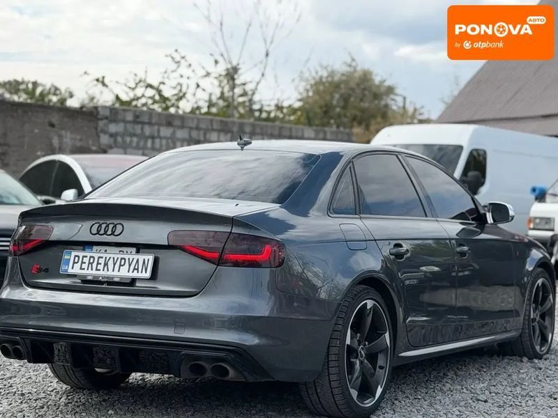 Audi S4, 2014 р., Бензин, 205 тис. км, Седан, Сірий, Дніпро (Дніпропетровськ) AT-10417786 фото