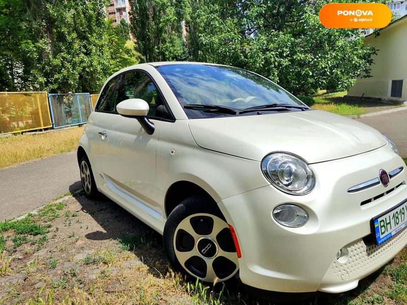 Fiat 500e, 2017, Електро, 28 тыс. км, Хетчбек, Белый, Одесса Cars-Pr-64311 фото