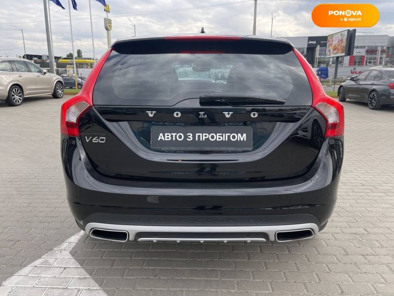 Volvo V60 Cross Country, 2016, Бензин, 1.97 л., 168 тис. км, Універсал, Чорний, Київ 47636 фото