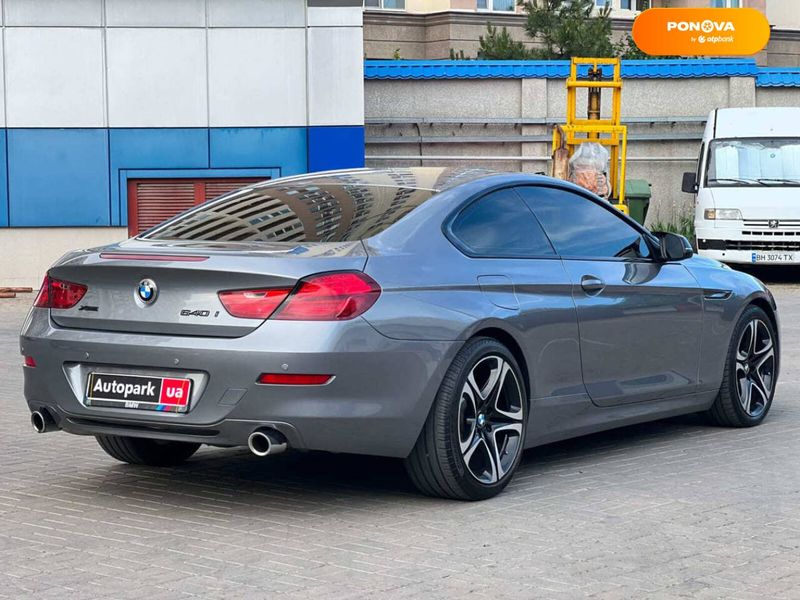 BMW 6 Series, 2016, Бензин, 3 л., 164 тыс. км, Купе, Серый, Одесса 51257 фото