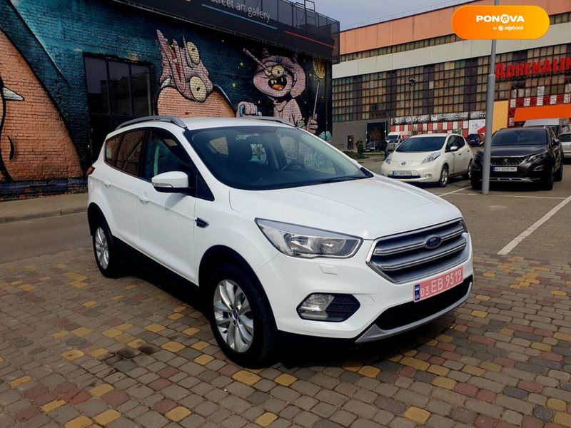 Ford Kuga, 2019, Дизель, 2 л., 160 тыс. км, Внедорожник / Кроссовер, Белый, Луцк Cars-Pr-67911 фото