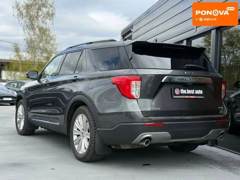 Ford Explorer, 2019 р., Бензин, 80 тис. км, Позашляховик / Кросовер, Сірий, Рівне AT-10416635 фото