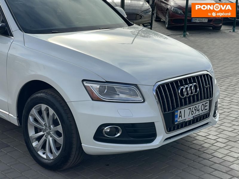 Audi Q5, 2016, Бензин, 1.98 л., 156 тис. км, Внедорожник / Кроссовер, Белый, Бердичев 254321 фото