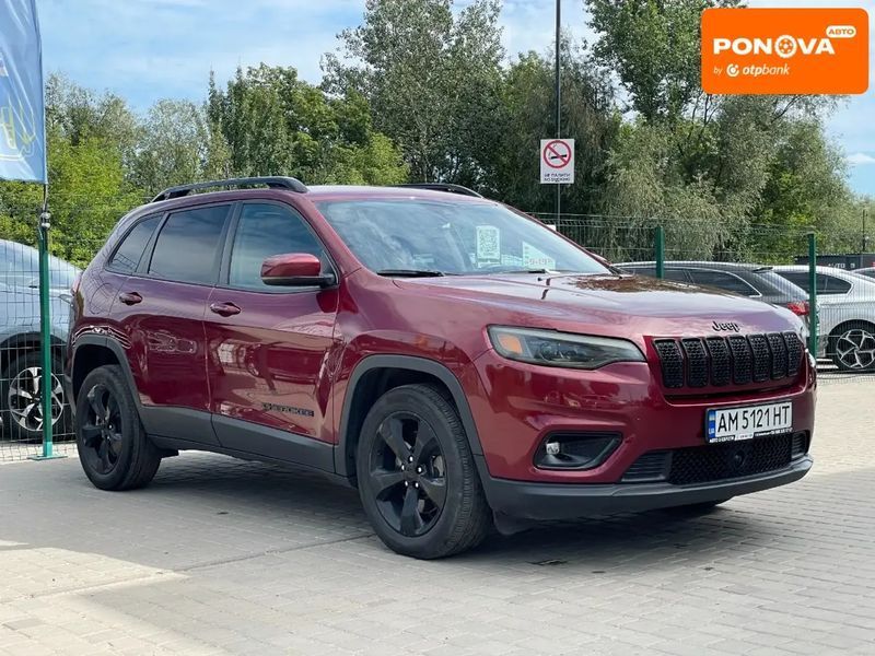 Jeep Cherokee, 2020 г., Бензин, 65 тыс. км, Внедорожник / Кроссовер, Красный, Бердичев AT-10401509 фото