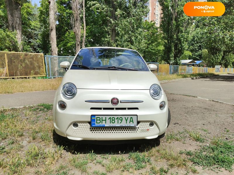 Fiat 500e, 2017, Електро, 28 тыс. км, Хетчбек, Белый, Одесса Cars-Pr-64311 фото