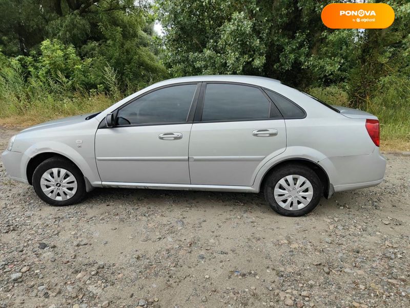 Chevrolet Lacetti, 2008, Газ пропан-бутан / Бензин, 1.6 л., 201 тис. км, Седан, Сірий, Бобровиця Cars-Pr-66106 фото