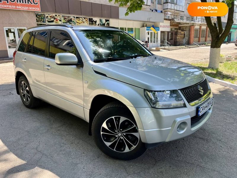 Suzuki Grand Vitara, 2007, Бензин, 2 л., 183 тис. км, Позашляховик / Кросовер, Сірий, Черкаси Cars-Pr-66735 фото