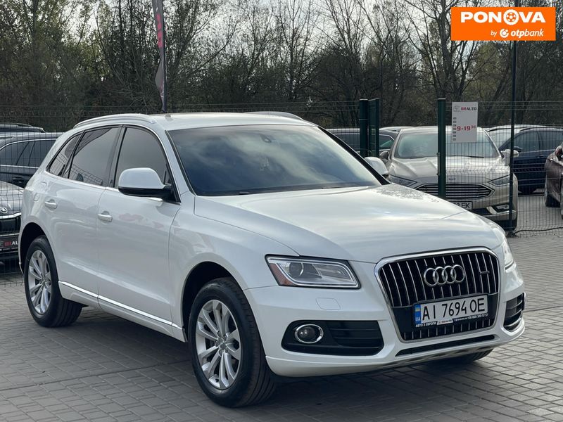 Audi Q5, 2016, Бензин, 1.98 л., 156 тис. км, Внедорожник / Кроссовер, Белый, Бердичев 254321 фото