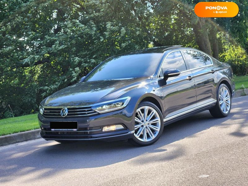 Volkswagen Passat, 2018, Дизель, 1.97 л., 92 тис. км, Седан, Сірий, Київ 110880 фото