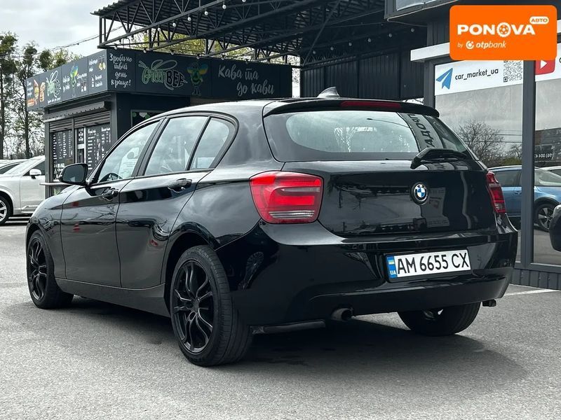BMW 1 Series, 2012 г., Бензин, 134 тыс. км, Хетчбек, Чорный, Житомир AT-10416466 фото
