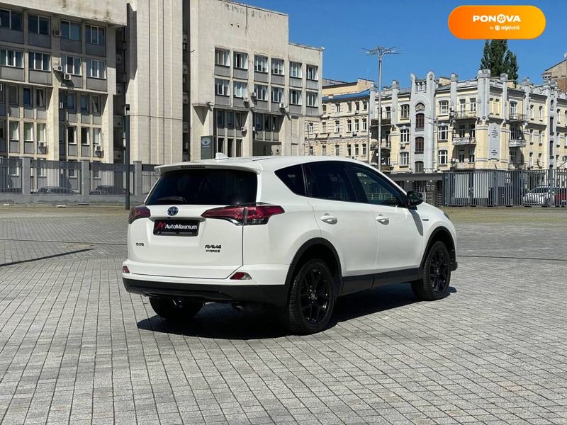 Toyota RAV4 PHEV, 2018, Гибрид (HEV), 2.49 л., 74 тыс. км, Внедорожник / Кроссовер, Белый, Киев 43410 фото