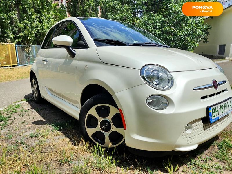 Fiat 500e, 2017, Електро, 28 тыс. км, Хетчбек, Белый, Одесса Cars-Pr-64311 фото