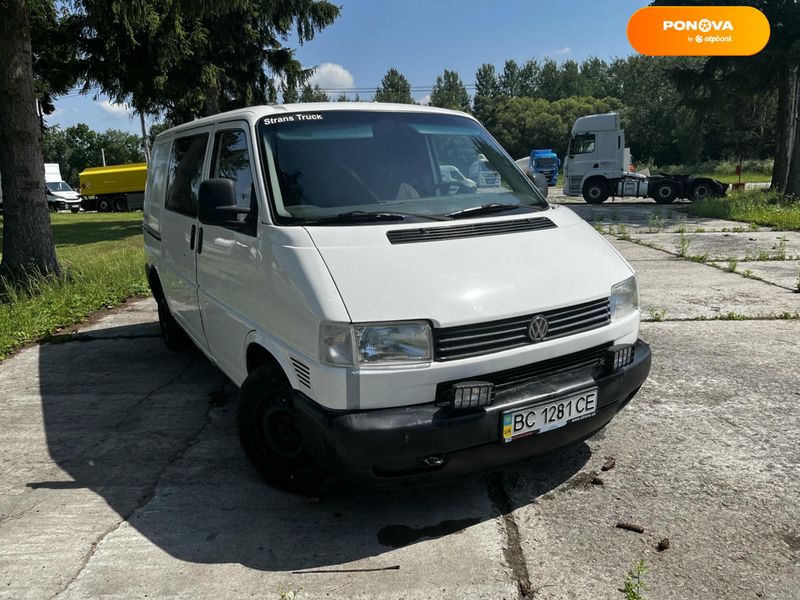 Volkswagen Transporter, 2000, Дизель, 2.5 л., 509 тис. км, Мінівен, Білий, Львів 108008 фото