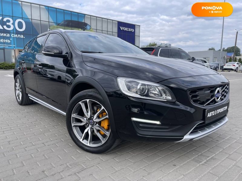 Volvo V60 Cross Country, 2016, Бензин, 1.97 л., 168 тис. км, Універсал, Чорний, Київ 47636 фото