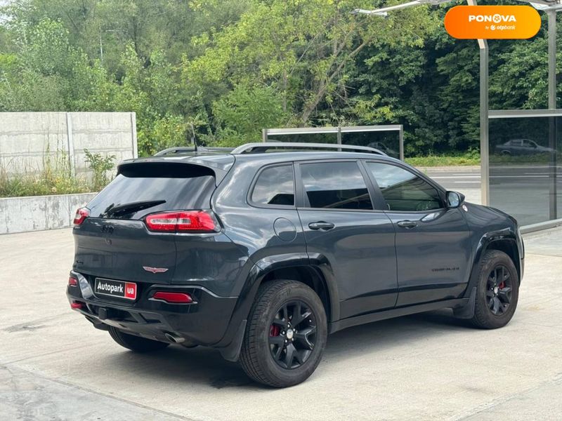 Jeep Cherokee, 2016, Газ пропан-бутан / Бензин, 3.2 л., 123 тис. км, Позашляховик / Кросовер, Сірий, Київ 109165 фото