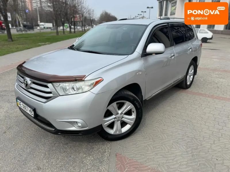 Toyota Highlander, 2012 г., Бензин, 183 тыс. км, Внедорожник / Кроссовер, Серый, Днепр (Днепропетровск) AT-10418040 фото