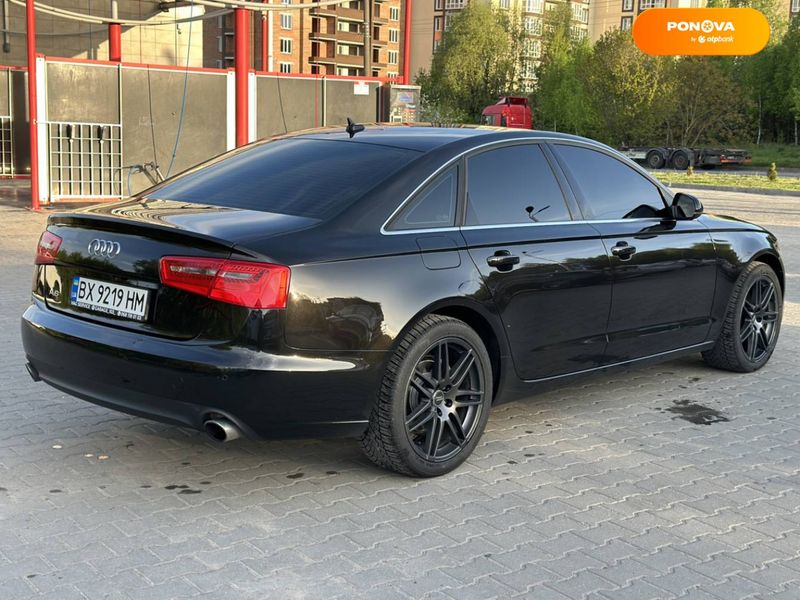 Audi A6, 2013, Бензин, 1.98 л., 242 тис. км, Седан, Чорний, Хмельницький Cars-Pr-68779 фото