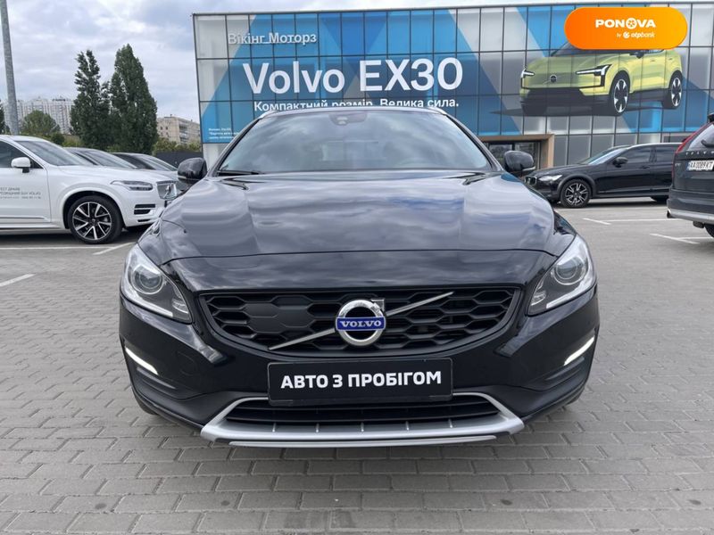 Volvo V60 Cross Country, 2016, Бензин, 1.97 л., 168 тис. км, Універсал, Чорний, Київ 47636 фото