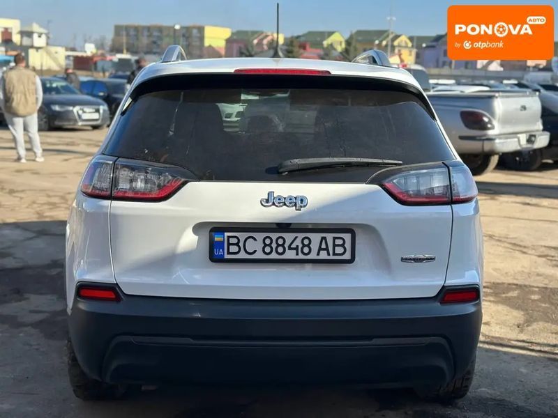 Jeep Cherokee, 2019 р., Бензин, 156 тис. км, Позашляховик / Кросовер, Білий, Вінниця AT-10412450 фото