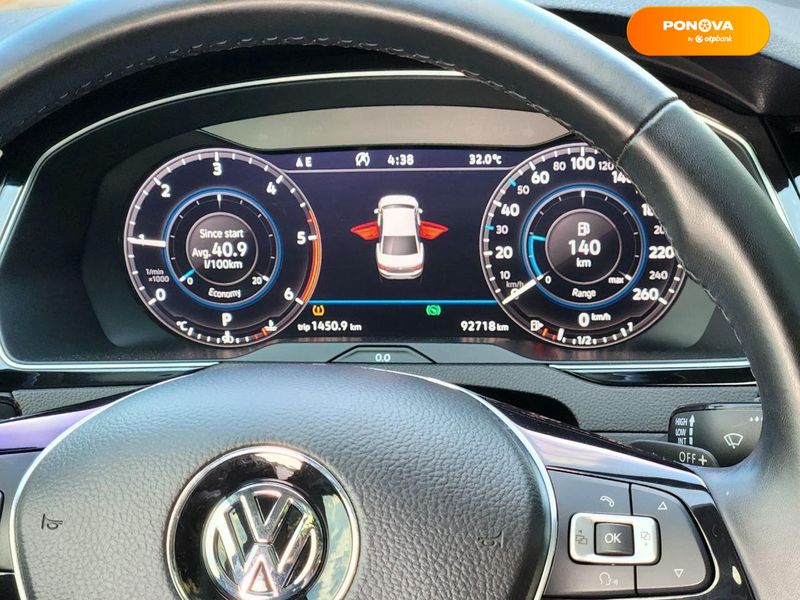 Volkswagen Passat, 2018, Дизель, 1.97 л., 92 тис. км, Седан, Сірий, Київ 110880 фото