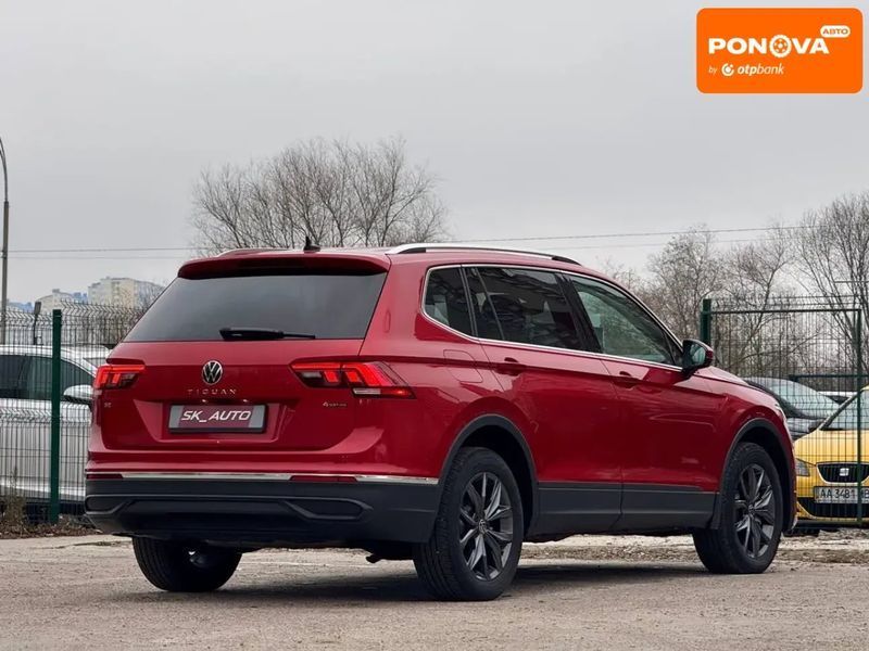 Volkswagen Tiguan, 2022 г., Бензин, 22 тыс. км, Внедорожник / Кроссовер, Красный, Киев AT-10408308 фото