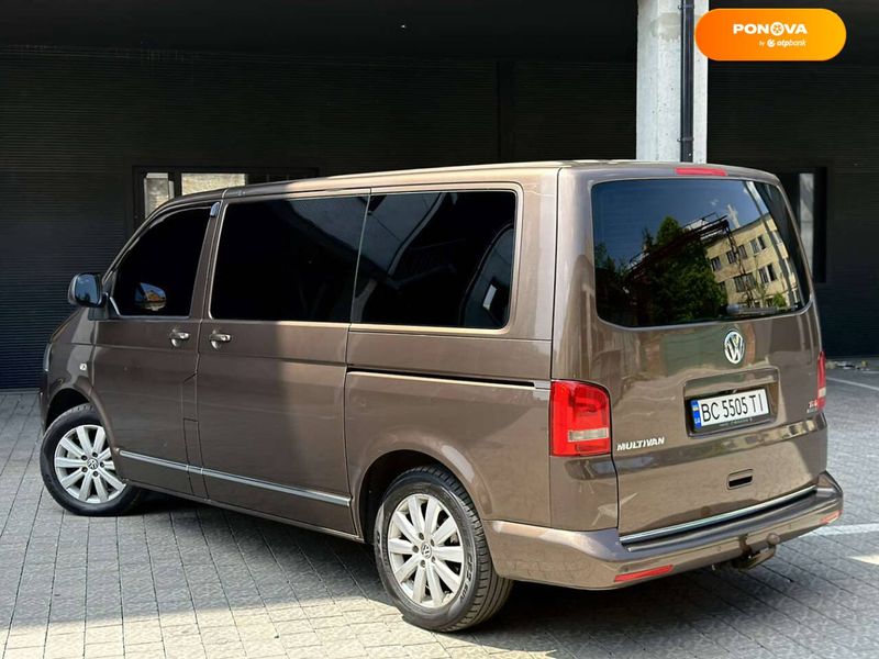 Volkswagen Multivan, 2013, Дизель, 2 л., 242 тис. км, Мінівен, Коричневий, Львів 16841 фото