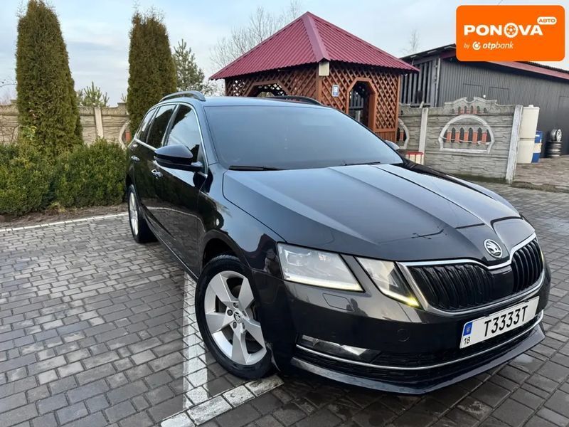 Skoda Octavia, 2017 г., Дизель, 284 тыс. км, Универсал, Чорный, Олевськ AT-10406478 фото