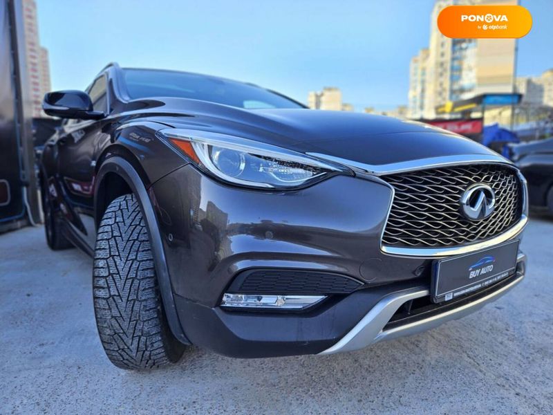 Infiniti QX30, 2017, Бензин, 2 л., 82 тис. км, Позашляховик / Кросовер, Коричневий, Київ 34794 фото