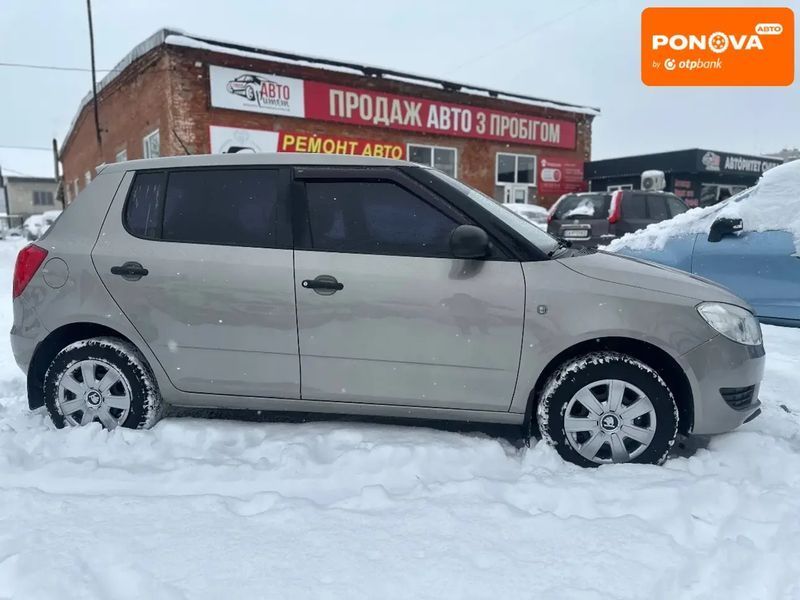 Skoda Fabia, 2011 р., Бензин, 164 тис. км, Хетчбек, Бежевий, Сміла AT-10410489 фото
