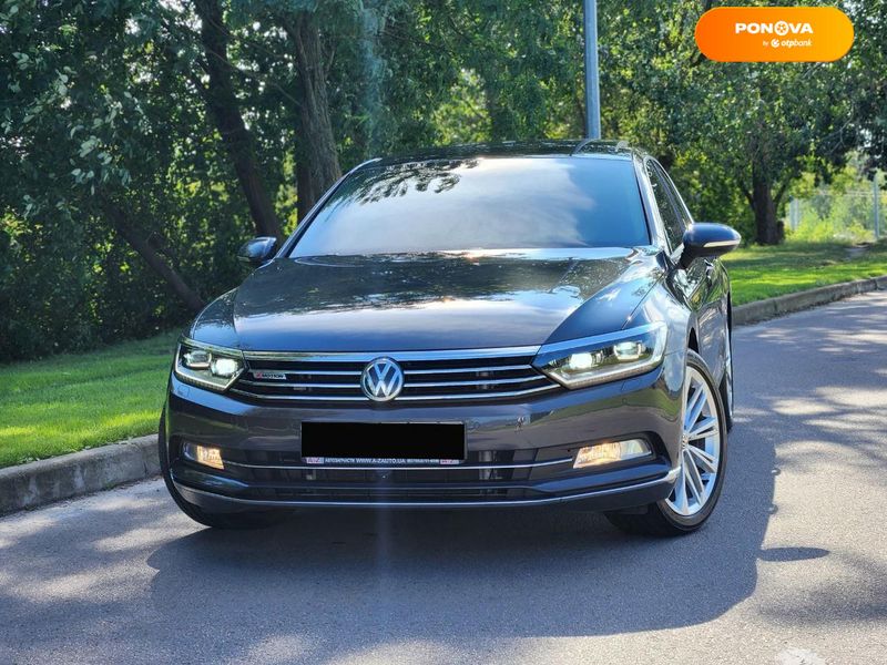 Volkswagen Passat, 2018, Дизель, 1.97 л., 92 тис. км, Седан, Сірий, Київ 110880 фото