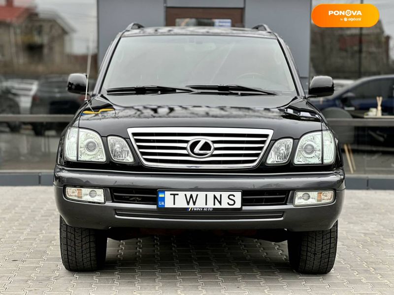 Lexus LX, 2006, Газ пропан-бутан / Бензин, 4.7 л., 260 тис. км, Позашляховик / Кросовер, Чорний, Одеса 20046 фото