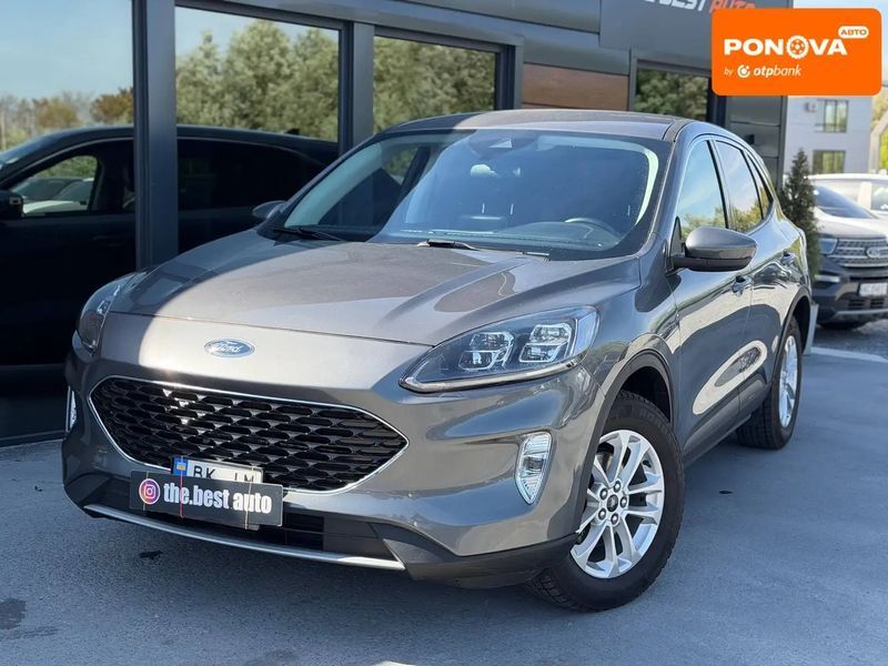 Ford Escape, 2021 г., Гибрид (HEV), 78 тыс. км, Внедорожник / Кроссовер, Серый, Ровно AT-10426732 фото