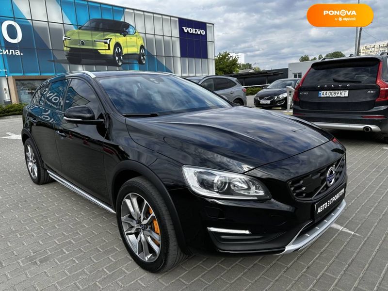 Volvo V60 Cross Country, 2016, Бензин, 1.97 л., 168 тис. км, Універсал, Чорний, Київ 47636 фото