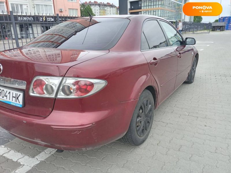 Mazda 6, 2002, Газ пропан-бутан / Бензин, 1.8 л., 330 тыс. км, Седан, Красный, Ивано Франковск Cars-Pr-60806 фото