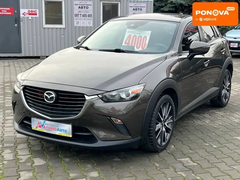 Mazda CX-3, 2017 г., Бензин, 75 тыс. км, Внедорожник / Кроссовер, Серый, Кривой Рог AT-10405287 фото