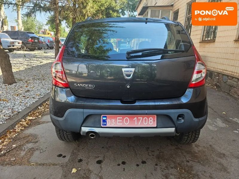 Dacia Sandero StepWay, 2011 р., Бензин, 160 тис. км, Хетчбек, Сірий, Кривий Ріг AT-10402813 фото