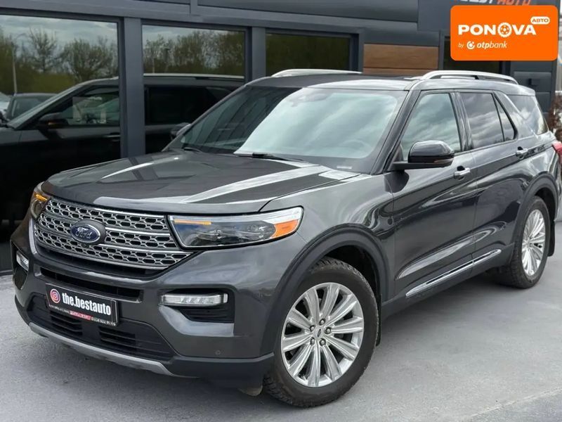Ford Explorer, 2019 р., Бензин, 80 тис. км, Позашляховик / Кросовер, Сірий, Рівне AT-10416635 фото