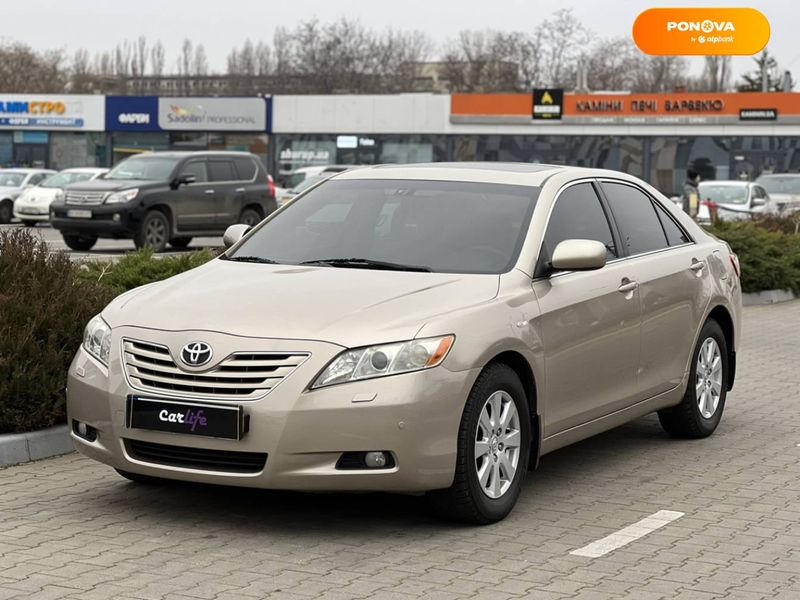 Toyota Camry, 2007, Газ пропан-бутан / Бензин, 2.4 л., 203 тис. км, Седан, Бежевий, Одеса 19908 фото