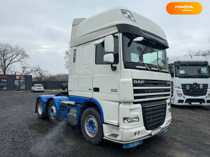 DAF XF 105, 2013, Дизель, 12.9 л., 899 тис. км, Тягач, Білий, Ковель 43638 фото