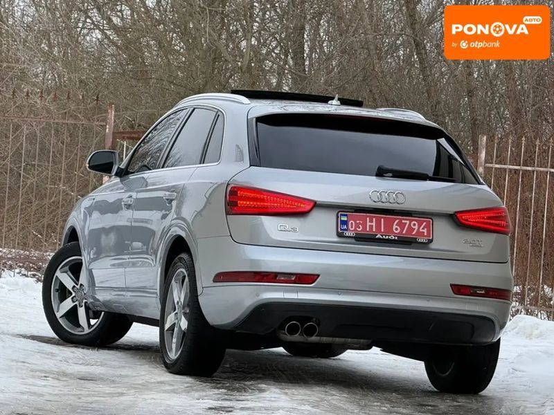 Audi Q3, 2015 р., Бензин, 160 тис. км, Позашляховик / Кросовер, Сірий, Дрогобич AT-10409912 фото