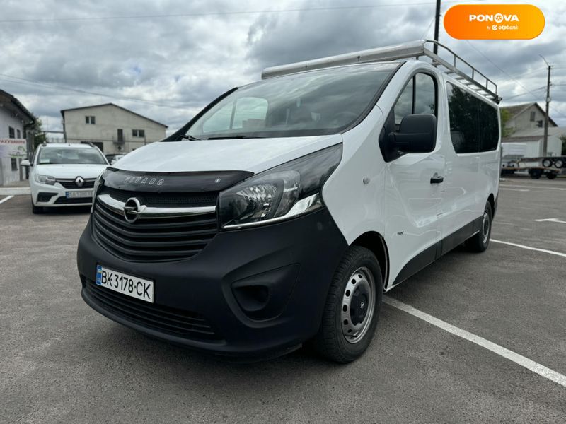 Opel Vivaro, 2015, Дизель, 1.6 л., 187 тис. км, Мінівен, Білий, Дубно 102836 фото