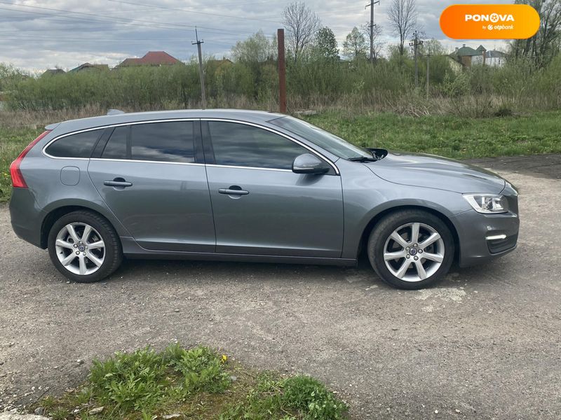 Volvo V60, 2015, Дизель, 1.97 л., 123 тис. км, Універсал, Сірий, Львів Cars-Pr-68601 фото