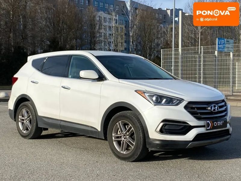 Hyundai Santa FE, 2016 р., Бензин, 236 тис. км, Позашляховик / Кросовер, Білий, Львів AT-10406430 фото