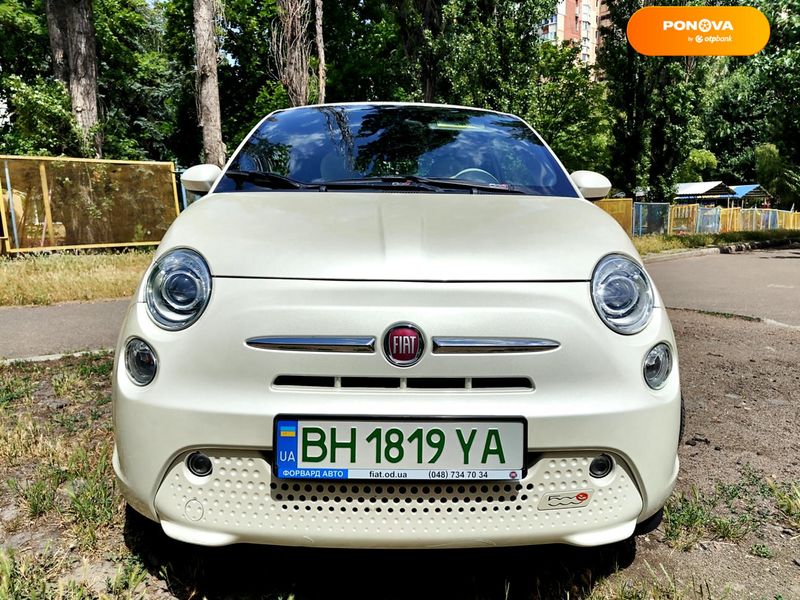 Fiat 500e, 2017, Електро, 28 тыс. км, Хетчбек, Белый, Одесса Cars-Pr-64311 фото