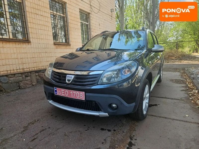 Dacia Sandero StepWay, 2011 р., Бензин, 160 тис. км, Хетчбек, Сірий, Кривий Ріг AT-10402813 фото