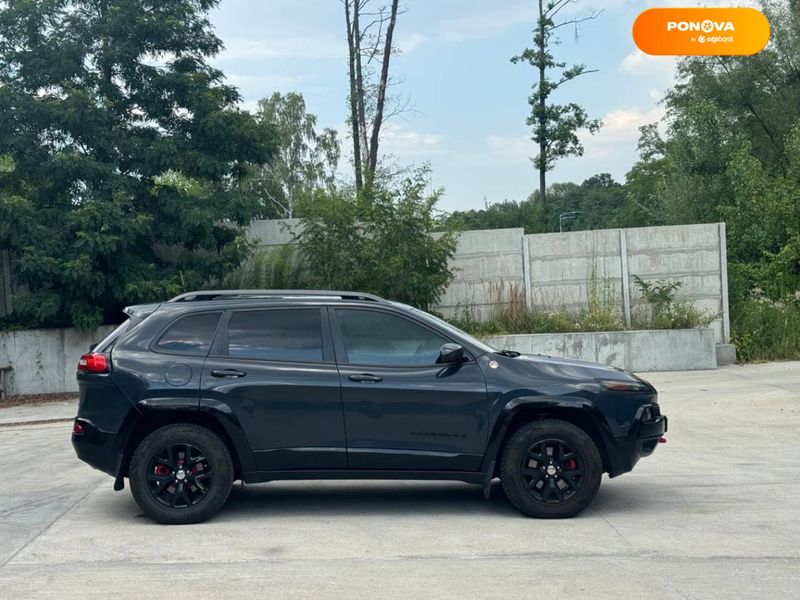 Jeep Cherokee, 2016, Газ пропан-бутан / Бензин, 3.2 л., 123 тис. км, Позашляховик / Кросовер, Сірий, Київ 109165 фото