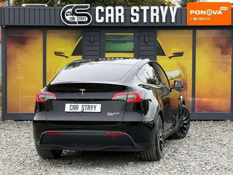 Tesla Model Y, 2021 р., Електро, 62 тис. км, Позашляховик / Кросовер, Чорний, Стрий AT-10403065 фото