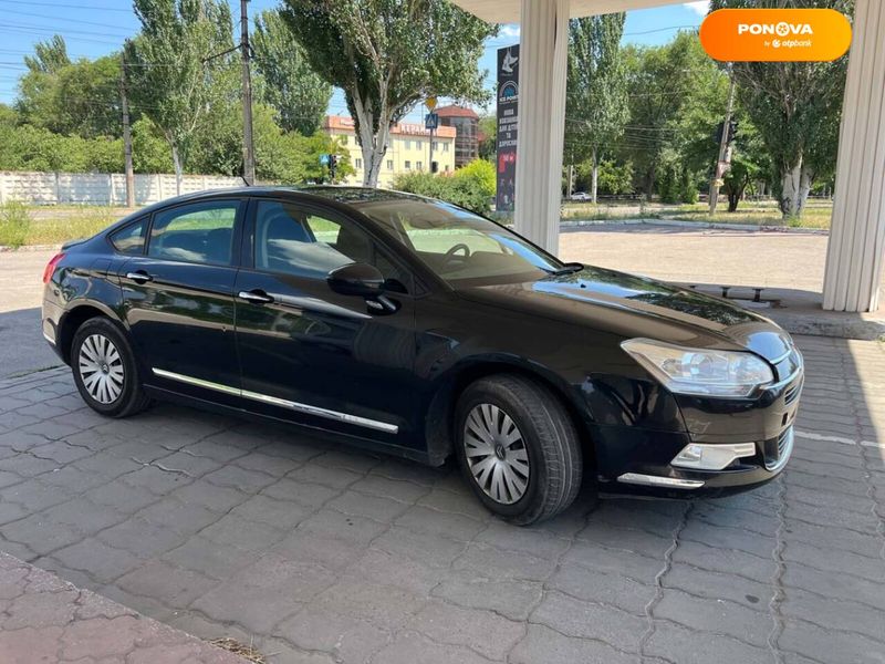 Citroen C5, 2008, Дизель, 2 л., 347 тис. км, Седан, Чорний, Запоріжжя 107494 фото