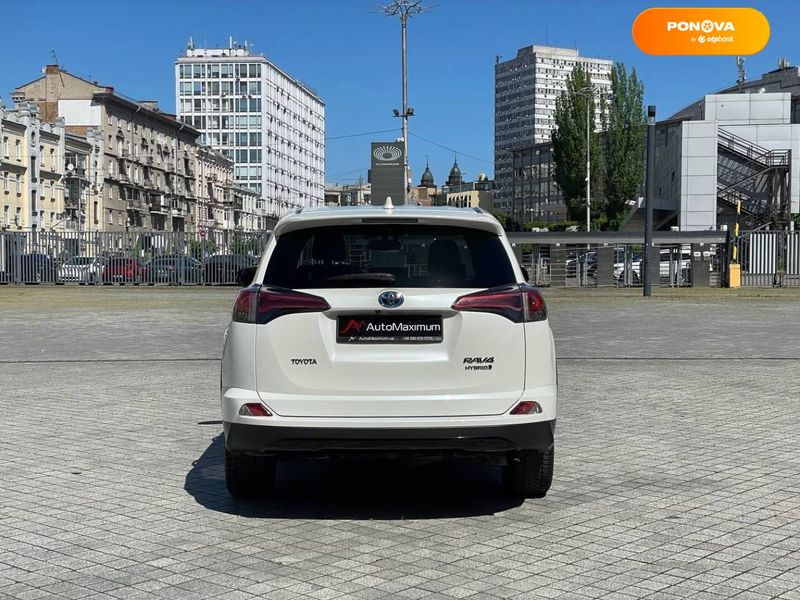 Toyota RAV4 PHEV, 2018, Гибрид (HEV), 2.49 л., 74 тыс. км, Внедорожник / Кроссовер, Белый, Киев 43410 фото